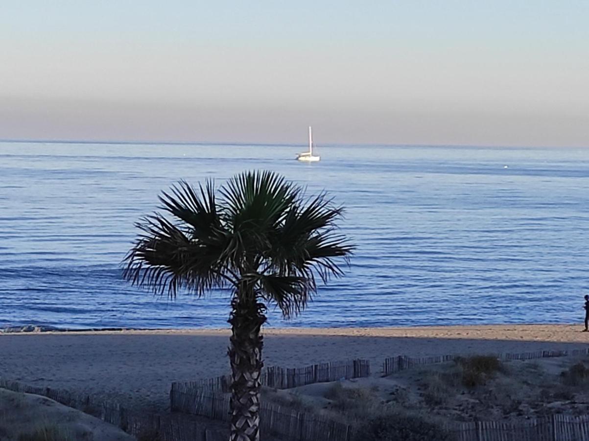 Vue Mer Panoramique Wifi Gratuit Le Barcarès Exterior foto