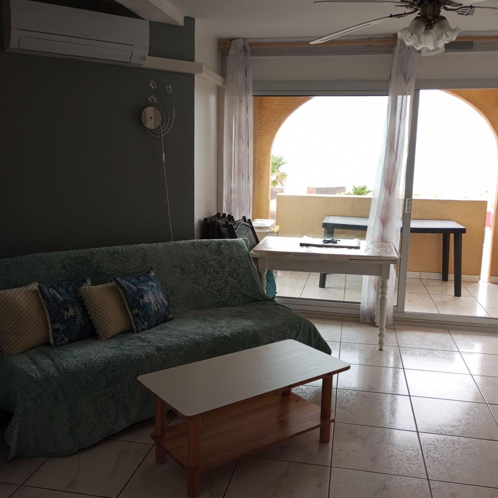 Vue Mer Panoramique Wifi Gratuit Le Barcarès Exterior foto